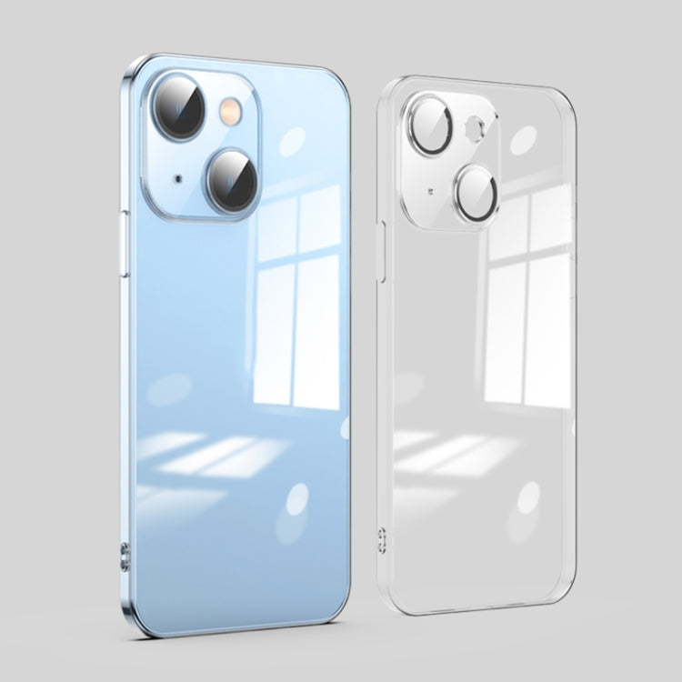 Dustproof Glass Lens Protection Electroplating Phone Case, For iPhone 14, For iPhone 14 Plus, For iPhone 14 Pro, For iPhone 14 Pro Max, For iPhone 13