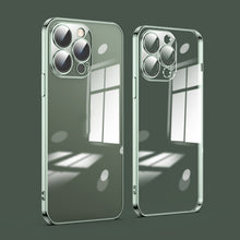 Load image into Gallery viewer, Dustproof Glass Lens Protection Electroplating Phone Case, For iPhone 13 Pro, For iPhone 13 Pro Max, For iPhone 12, For iPhone 12 Pro, For iPhone 12 Pro Max
