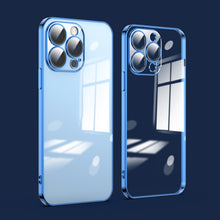 Load image into Gallery viewer, Dustproof Glass Lens Protection Electroplating Phone Case, For iPhone 13 Pro, For iPhone 13 Pro Max, For iPhone 12, For iPhone 12 Pro, For iPhone 12 Pro Max