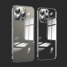 Load image into Gallery viewer, Dustproof Glass Lens Protection Electroplating Phone Case, For iPhone 13 Pro, For iPhone 13 Pro Max, For iPhone 12, For iPhone 12 Pro, For iPhone 12 Pro Max