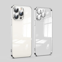 Load image into Gallery viewer, Dustproof Glass Lens Protection Electroplating Phone Case, For iPhone 13 Pro, For iPhone 13 Pro Max, For iPhone 12, For iPhone 12 Pro, For iPhone 12 Pro Max