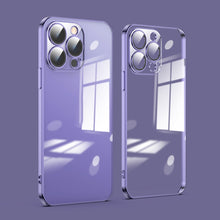Load image into Gallery viewer, Dustproof Glass Lens Protection Electroplating Phone Case, For iPhone 13 Pro, For iPhone 13 Pro Max, For iPhone 12, For iPhone 12 Pro, For iPhone 12 Pro Max