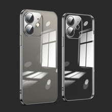 Load image into Gallery viewer, Dustproof Glass Lens Protection Electroplating Phone Case, For iPhone 13 Pro, For iPhone 13 Pro Max, For iPhone 12, For iPhone 12 Pro, For iPhone 12 Pro Max