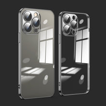 Load image into Gallery viewer, Dustproof Glass Lens Protection Electroplating Phone Case, For iPhone 13 Pro, For iPhone 13 Pro Max, For iPhone 12, For iPhone 12 Pro, For iPhone 12 Pro Max