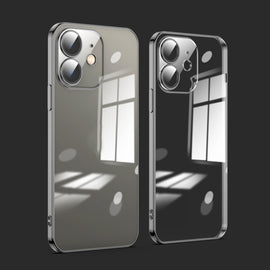 Dustproof Glass Lens Protection Electroplating Phone Case, For iPhone 11, For iPhone 11 Pro Max