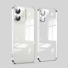 Dustproof Glass Lens Protection Electroplating Phone Case, For iPhone 11, For iPhone 11 Pro Max