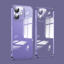 Load image into Gallery viewer, Dustproof Glass Lens Protection Electroplating Phone Case, For iPhone 11, For iPhone 11 Pro Max