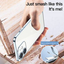 Load image into Gallery viewer, Dustproof Glass Lens Protection Electroplating Phone Case, For iPhone 11, For iPhone 11 Pro Max