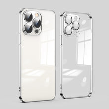 Load image into Gallery viewer, Dustproof Glass Lens Protection Electroplating Phone Case, For iPhone 11, For iPhone 11 Pro Max