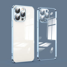 Load image into Gallery viewer, Dustproof Glass Lens Protection Electroplating Phone Case, For iPhone 11, For iPhone 11 Pro Max
