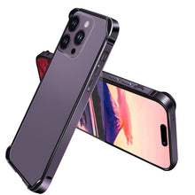Load image into Gallery viewer, TPU + Aluminum Alloy Frame Phone Case, For iPhone 14 Pro, For iPhone 14 Pro Max