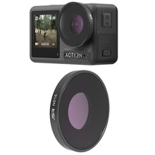 Load image into Gallery viewer, JSR LS Lens Filter For DJI Osmo Action 3 / GoPro Hero11 Black / HERO10 Black / HERO9 Black, ND8, ND16, ND32, ND64, ND1000, ND8PL, ND16PL, ND32PL, ND64PL