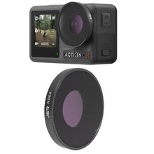 Load image into Gallery viewer, JSR LS Lens Filter For DJI Osmo Action 3 / GoPro Hero11 Black / HERO10 Black / HERO9 Black, ND8, ND16, ND32, ND64, ND1000, ND8PL, ND16PL, ND32PL, ND64PL