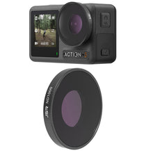 Load image into Gallery viewer, JSR LS Lens Filter For DJI Osmo Action 3 / GoPro Hero11 Black / HERO10 Black / HERO9 Black, ND8, ND16, ND32, ND64, ND1000, ND8PL, ND16PL, ND32PL, ND64PL