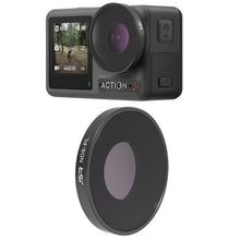 Load image into Gallery viewer, JSR LS Lens Filter For DJI Osmo Action 3 / GoPro Hero11 Black / HERO10 Black / HERO9 Black, ND8, ND16, ND32, ND64, ND1000, ND8PL, ND16PL, ND32PL, ND64PL