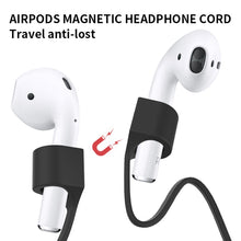 Load image into Gallery viewer, Bluetooth Headset Anti-lost Rope Magnetic Silicone Lanyard, For AirPods Pro 2