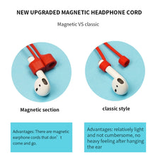 Load image into Gallery viewer, Bluetooth Headset Anti-lost Rope Magnetic Silicone Lanyard, For AirPods Pro 2