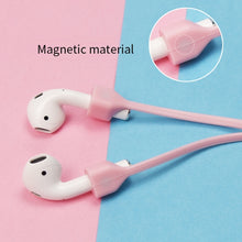 Load image into Gallery viewer, Bluetooth Headset Anti-lost Rope Magnetic Silicone Lanyard, For AirPods Pro 2