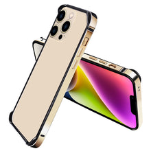 Load image into Gallery viewer, TPU + Aluminum Alloy Frame Phone Case, For iPhone 14, For iPhone 14 Plus
