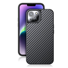 Load image into Gallery viewer, Carbon Fiber Kevlar TPU Phone Case, For iPhone 14 Plus, For iPhone 14 Pro, For iPhone 14 Pro Max