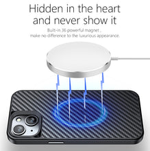 Load image into Gallery viewer, Carbon Fiber Kevlar TPU Phone Case, For iPhone 14 Plus, For iPhone 14 Pro, For iPhone 14 Pro Max