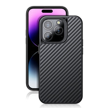 Load image into Gallery viewer, Carbon Fiber Kevlar TPU Phone Case, For iPhone 14 Plus, For iPhone 14 Pro, For iPhone 14 Pro Max