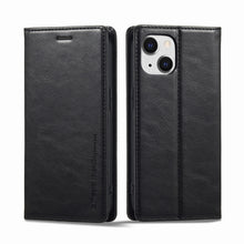 Load image into Gallery viewer, LC.IMEEKE RFID Anti-theft Leather Phone Case, For iPhone 13, For iPhone 13 Mini, For iPhone 14, For iPhone 14 Plus