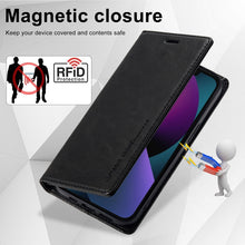 Load image into Gallery viewer, LC.IMEEKE RFID Anti-theft Leather Phone Case, For iPhone 13, For iPhone 13 Mini, For iPhone 14, For iPhone 14 Plus