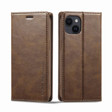 Load image into Gallery viewer, LC.IMEEKE RFID Anti-theft Leather Phone Case, For iPhone 13, For iPhone 13 Mini, For iPhone 14, For iPhone 14 Plus