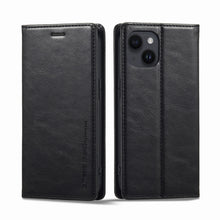 Load image into Gallery viewer, LC.IMEEKE RFID Anti-theft Leather Phone Case, For iPhone 13, For iPhone 13 Mini, For iPhone 14, For iPhone 14 Plus