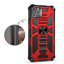 Load image into Gallery viewer, Armor Shockproof TPU + PC Magnetic Protective Case with Holder, For iPhone 11, For iPhone 11 Pro, For iPhone 11 Pro Max