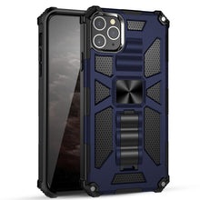 Load image into Gallery viewer, Armor Shockproof TPU + PC Magnetic Protective Case with Holder, For iPhone 11, For iPhone 11 Pro, For iPhone 11 Pro Max
