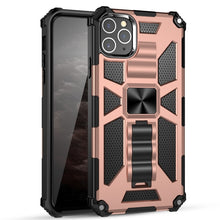 Load image into Gallery viewer, Armor Shockproof TPU + PC Magnetic Protective Case with Holder, For iPhone 11, For iPhone 11 Pro, For iPhone 11 Pro Max