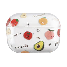 Load image into Gallery viewer, Bronzing Fruit Pattern PC Earphone Hard Protective Case, For AirPods Pro 2