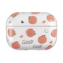 Load image into Gallery viewer, Bronzing Fruit Pattern PC Earphone Hard Protective Case, For AirPods Pro 2