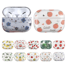 Load image into Gallery viewer, Bronzing Fruit Pattern PC Earphone Hard Protective Case, For AirPods Pro 2
