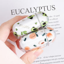 Load image into Gallery viewer, Bronzing Fruit Pattern PC Earphone Hard Protective Case, For AirPods Pro 2