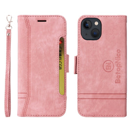 BETOPNICE Dual-side Buckle Leather Phone Case, For iPhone 14, For iPhone 14 Plus, For iPhone 14 Pro, For iPhone 14 Pro Max, For iPhone 13 mini, For iPhone 13, For iPhone 13 Pro, For iPhone 13 Pro Max, For iPhone 12 mini