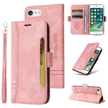 Load image into Gallery viewer, BETOPNICE Dual-side Buckle Leather Phone Case, For iPhone 7 Plus / 8 Plus