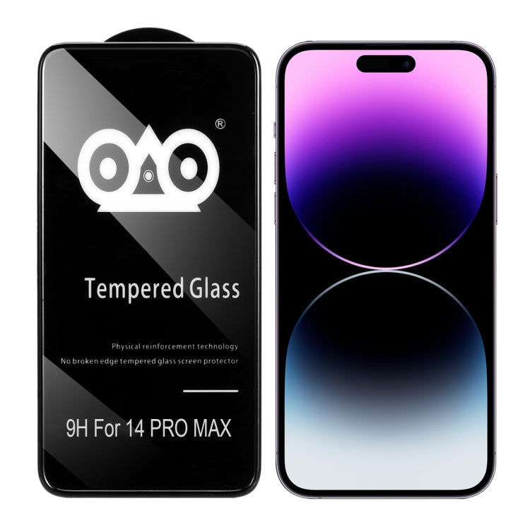 Shockproof Anti-breaking Edge Airbag Tempered Glass Film, For iPhone 14 Pro Max (1 PC), For iPhone 14 Pro (1 PC)
