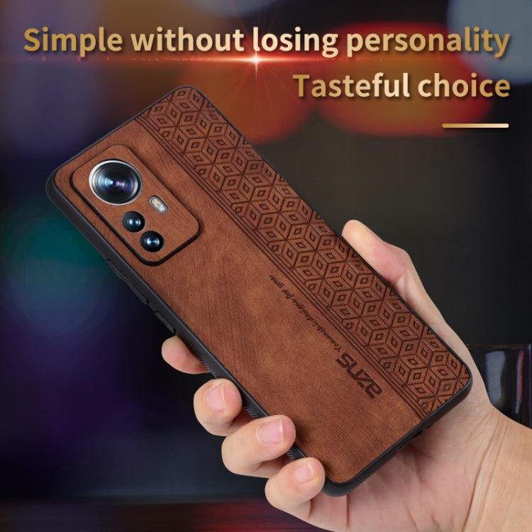 AZNS 3D Embossed Skin Feel Phone Case, For Xiaomi 12 Lite, For Xiaomi 12 Pro / 12S Pro