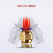 Load image into Gallery viewer, PC6-04 LAIZE 2pcs PC Male Thread Straight Pneumatic Quick Fitting Connector, PC4-01 (10pcs), PC4-02 (10pcs), PC4-M5 (10pcs), PC6-01 (10pcs), PC6-02 (10pcs), PC6-03 (10pcs), PC6-04 (2pcs), PC6-M5 (10pcs), PC8-01 (10pcs), PC8-02 (10pcs), PC8-03 (10pcs)  ...