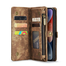 Load image into Gallery viewer, CaseMe 008 Detachable Multifunctional Leather Phone Case, For iPhone 14, For iPhone 14 Plus, For iPhone 14 Pro, For iPhone 14 Pro Max, For Samsung Galaxy Z Fold4