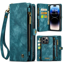 Load image into Gallery viewer, CaseMe 008 Detachable Multifunctional Leather Phone Case, For iPhone 14, For iPhone 14 Plus, For iPhone 14 Pro, For iPhone 14 Pro Max, For Samsung Galaxy Z Fold4