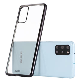 GEBEI Plating TPU Shockproof Protective Case, For Galaxy S20, For Galaxy S20+, For Galaxy S20 Ultra