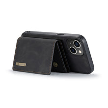 Load image into Gallery viewer, DG.MING M1 Series 3-Fold Multi Card Wallet Leather Case, For iPhone 14, For iPhone 14 Plus, For iPhone 14 Pro, For iPhone 14 Pro Max
