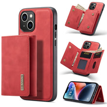 Load image into Gallery viewer, DG.MING M1 Series 3-Fold Multi Card Wallet Leather Case, For iPhone 14, For iPhone 14 Plus, For iPhone 14 Pro, For iPhone 14 Pro Max