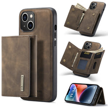 Load image into Gallery viewer, DG.MING M1 Series 3-Fold Multi Card Wallet Leather Case, For iPhone 14, For iPhone 14 Plus, For iPhone 14 Pro, For iPhone 14 Pro Max
