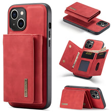 Load image into Gallery viewer, DG.MING M1 Series 3-Fold Multi Card Wallet Leather Case, For iPhone 14, For iPhone 14 Plus, For iPhone 14 Pro, For iPhone 14 Pro Max