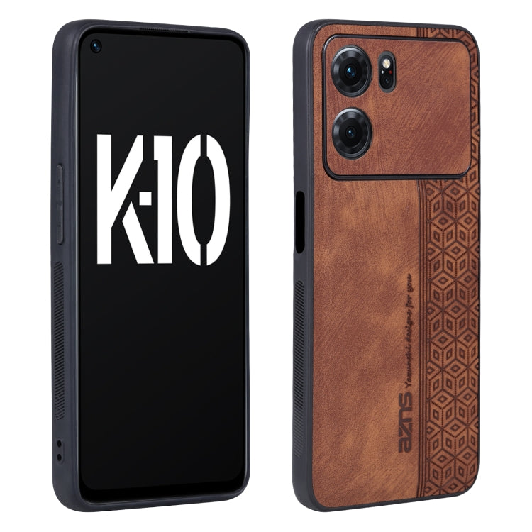 AZNS 3D Embossed Skin Feel Phone Case, For OPPO Reno8 Pro, For OPPO Reno7 5G, For OPPO Reno7 Global, For OPPO Reno7 Pro 5G, For OPPO Reno7 SE 5G, For OPPO K10 5G, For OPPO A57 5G / A77 5G / Realme Q5i / V23, For vivo X80 Pro